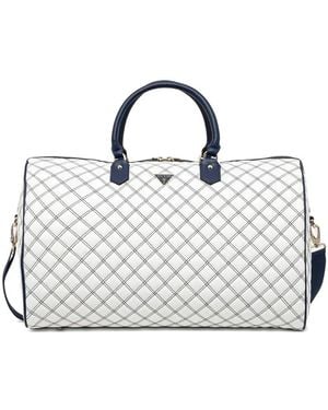 Guess Cruise Vibe Luggage Bag - White