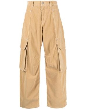 Palm Angels コーデュロイ カーゴパンツ - ナチュラル