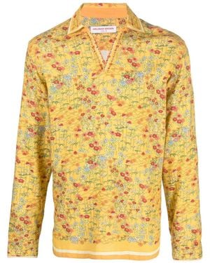Orlebar Brown Ridley Solo Fantasy Shirt - Yellow