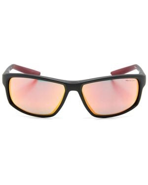 Nike Rabid Rectangle-Frame Sunglasses - Pink