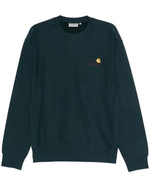 Carhartt American Script Sweatshirt - Grün