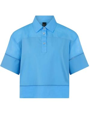 Marc Cain Polo Rethink Together - Blue