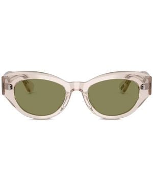Oliver Peoples Lerrue Cat-Eye Sunglasses - Green