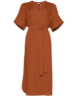 Eres Bibi Midikleid - Braun