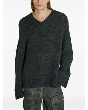 Guess V-neck sweater - Grau