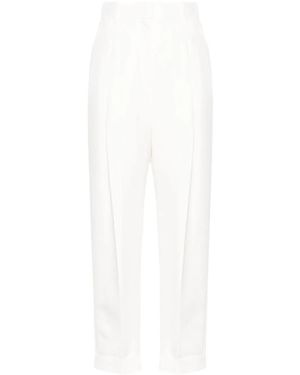 McQueen Pantaloni Slim - Bianco
