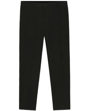 BOSS Slim-Fit Tailored Trousers - Black
