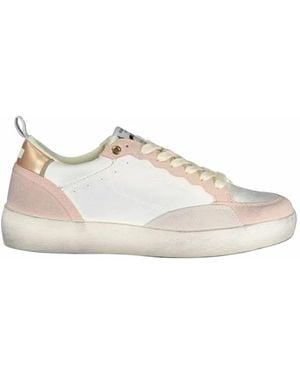 Gas Sneakers Con Inserti - Bianco
