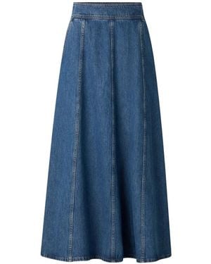 Bogner Gonna Midi Svasata Naila - Blu