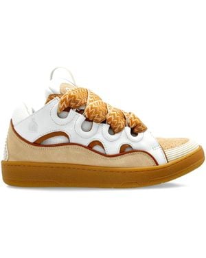 Lanvin Curb Sneakers - Natural