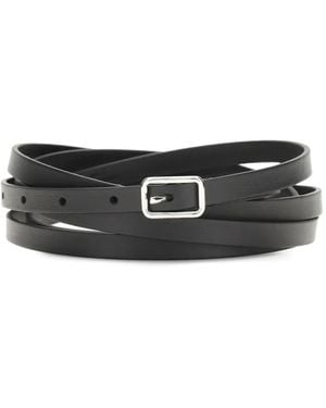 Givenchy Buckle-Fastening Leather Belt - Black