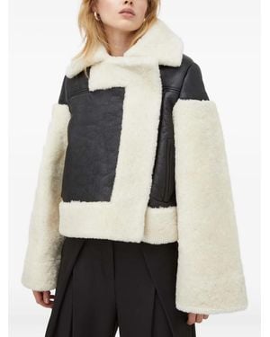 Herskind Shearling-Jacke - Schwarz