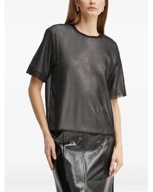 BOSS Enviro Sequin Crew-neck T-shirt - グレー