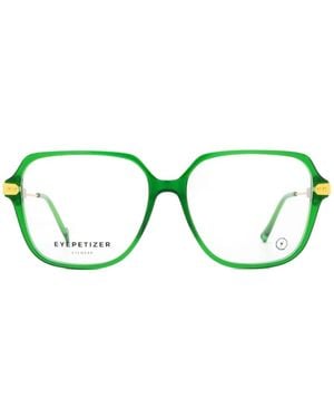 Eyepetizer Gafas Broadway Con Montura Cuadrada - Verde
