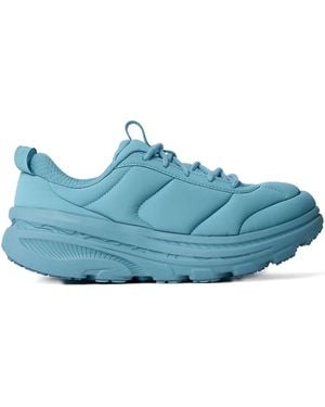 Hoka One One Bondi padded lace-up sneakers - Blau
