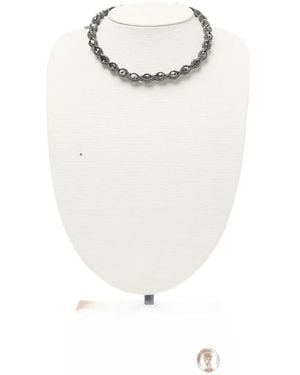 Peserico Crystal Beaded Necklace - White