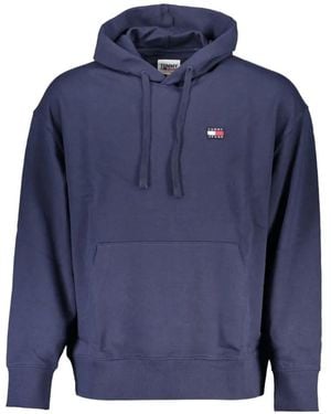 Tommy Hilfiger Hoodie À Motif Monogrammé - Blue