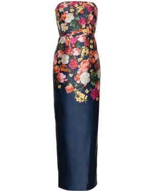 Sachin & Babi Sabine Gown - Blue