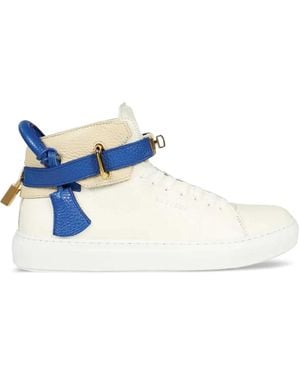 Buscemi Alce レザースニーカー - ブルー
