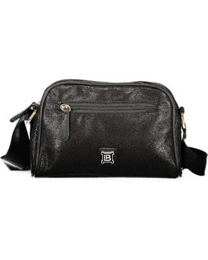 Laura Biagiotti Logo-Plaque Tote Bag - Black
