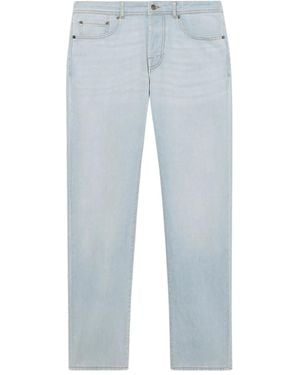 Brooks Brothers Five-Pocket Cotton-Blend Jeans - Blue