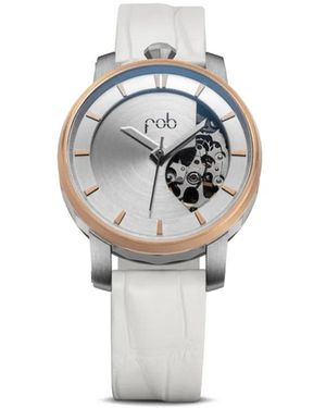 FOB PARIS R360 Aura Triple Croco 36mm - Weiß