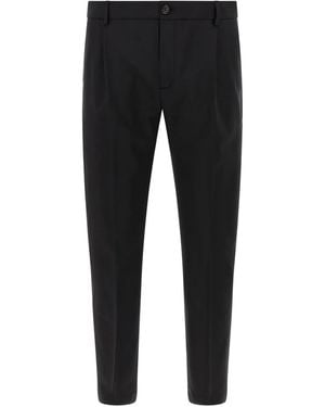 Department 5 Pleated Wool-Blend Trousers - Black
