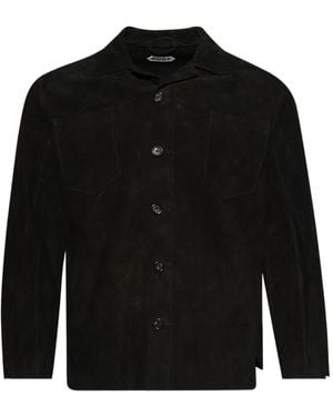 Bode Surchemise À Poches Poitrine - Black