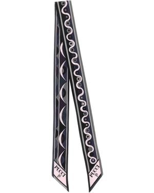 PUCCI Patterned Fantasy Bandeau Scarf - ホワイト