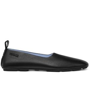 Versace Villa Loafers - Black