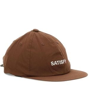 Satisfy Logo-lettering baseball cap - Braun