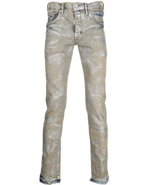 Purple Brand Holographic Earth ジーンズ - グレー