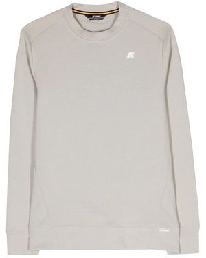 K-Way Medine Crew-Neck Sweatshirt - Grey