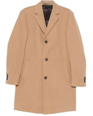 Karl Lagerfeld Single-Breasted Coat - Natural