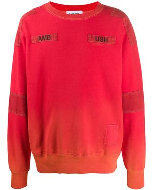 Ambush Sweat À Patch Logo - Red
