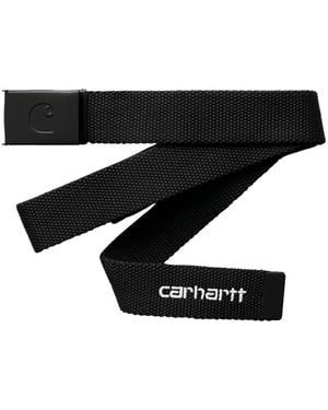 Carhartt Logo-print Webbing Belt - ブラック