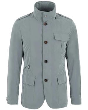 Moorer Pocket Jacket - Blue