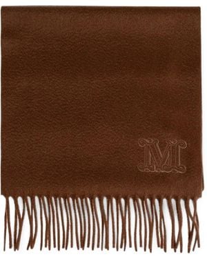 Max Mara Wsdalia Cashmere Scarf - Brown