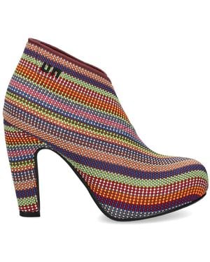 United Nude Bottines Fold Hi Ii 100 Mm - Brown