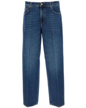 Briglia 1949 Faded Straight-Leg Jeans - Blue