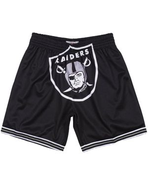 Mitchell & Ness Nba Oakland Raiders Big Face ショートパンツ - ブラック