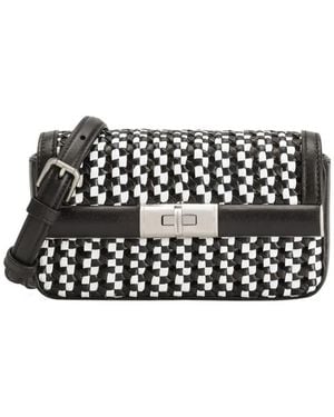 Dolce & Gabbana Braided Shoulder Bag - White