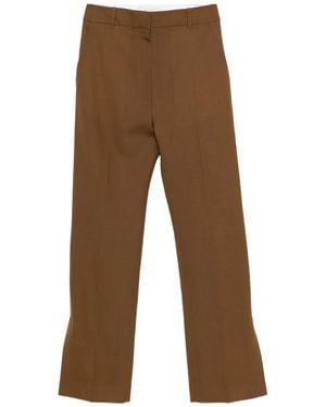 Studio Nicholson Split-hem trousers - Braun
