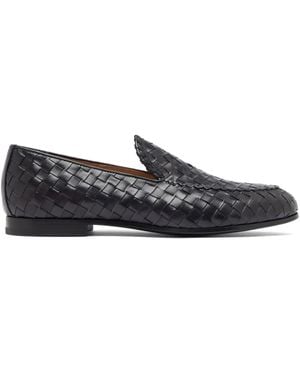SCAROSSO Vittorio Loafer Mit Webmuster - Grau