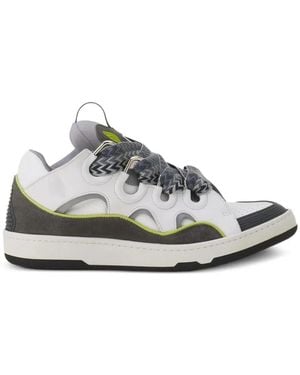 Lanvin Curb Sneakers - White