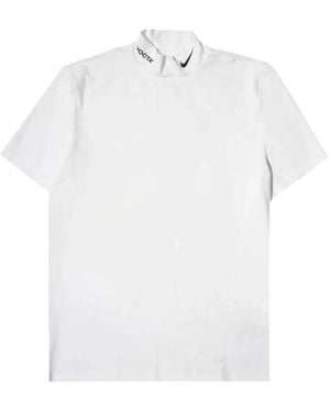 Nike X Nocta T-Shirt Met Opstaande Hals - Wit