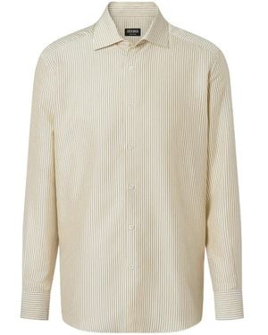 ZEGNA Silk Shirt - White