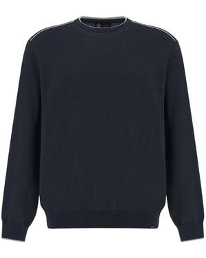 Paul & Shark Crew-Neck Jumper - Blue