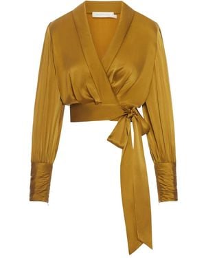 Zimmermann シルクトップ - イエロー