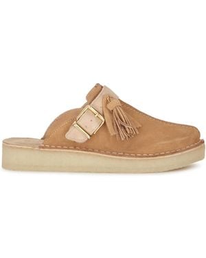 Clarks Trek スリッポン - ブラウン